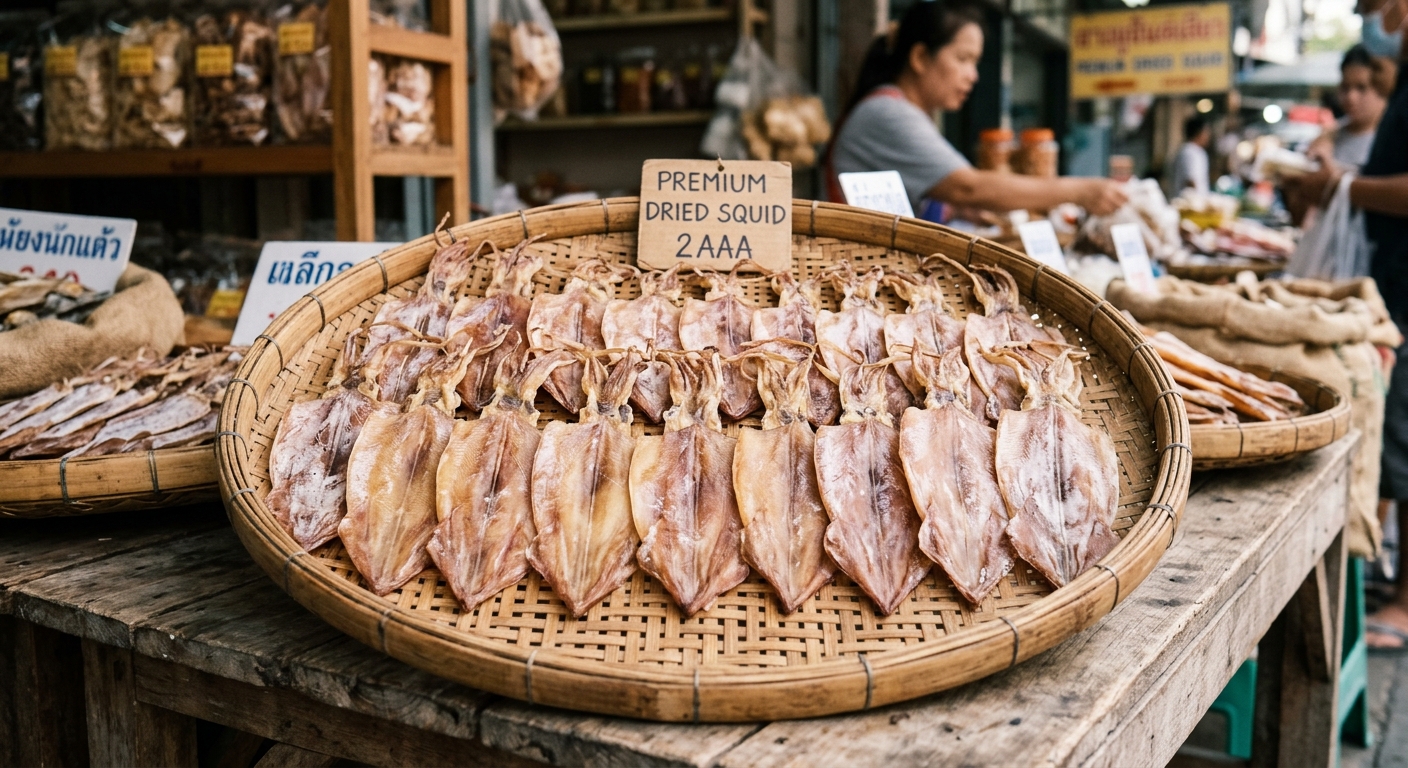 Mực Khô Ống 2AAA